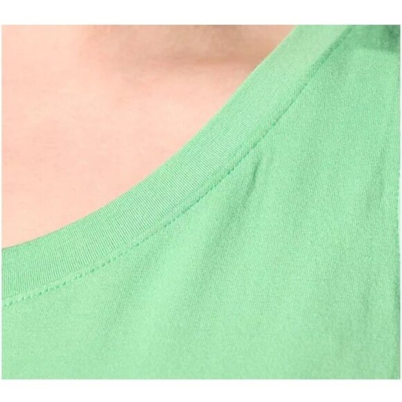 Studio Park x Leah Williams Tee And Tank Set Of 2 Tops Size M Ivory Mint QVC - Picture 4 of 8